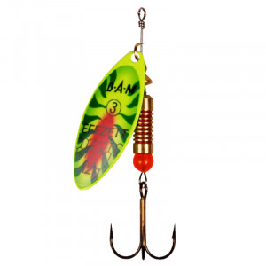 Lingurita Rotativa Dam Effzett Predator Nr.2, 7g, Fireshark