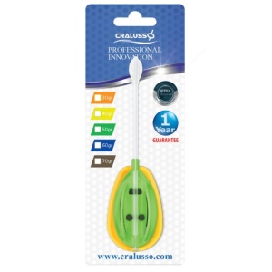 Method Feeder Cralusso Big Rocket, Verde Fluo + Matrita