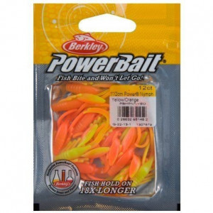 Naluca Power Nymph Yellow Orange 2,5cm, 12buc Berkley - Img 2