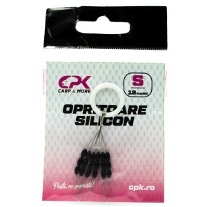 Opritor Silicon CPK, Negru, 18buc/plic - Img 4