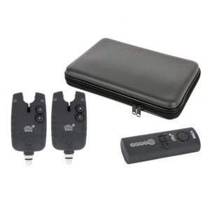 Set avertizori Enza 2+1 cu husa transport Carp Expert