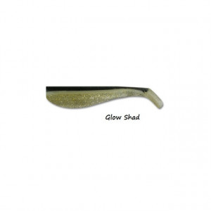 Shad Big Hammer Swimbaits, Glow Shad, 10cm, 4 buc