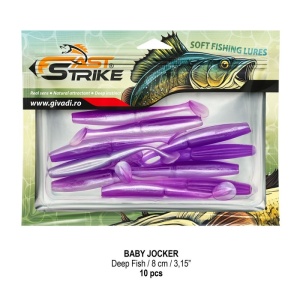 Shad Fast Strike Baby Jocker, Deep Fish, 8cm, 10buc/blister - Img 2