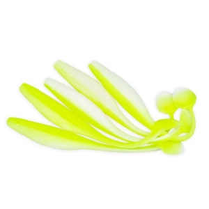 Shad Fast Strike Huky Kuky, White Neon Back, 11.5cm, 4.3g, 10buc/plic - Img 3