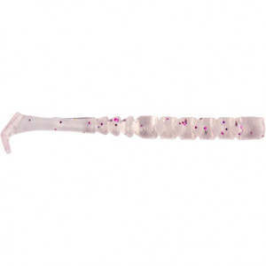 Shad Mustad AJI Paddle Tail, 5cm, Clear Purple Glitter, 12buc/plic