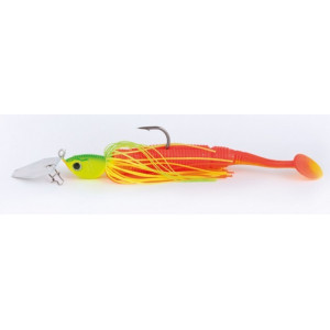 Shad Power Shad Dual Fluo Pink Silver 11.5cm, 6buc/plic Rapture - Img 8