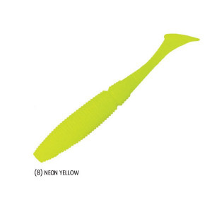 Shad Power Shad Dual Neon Yellow 11.5cm, 6buc/plic Rapture