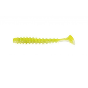 Shad RIB Slim Shady Chartreuse Ghost 9cm, 10buc/plic Rapture