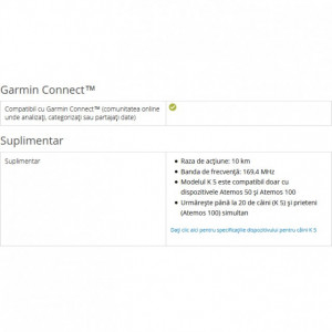 Sistem monitorizare GPS Atemos 100HH pentru caini Garmin - Img 6