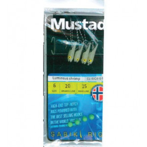 Taparina Mustad Luminous Shrimp, 4buc