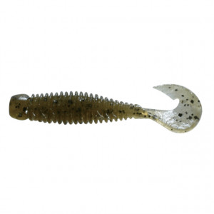 Twister Jackall Wobbring, Green Pumpkin Pepper, 7.6 cm, 6 buc