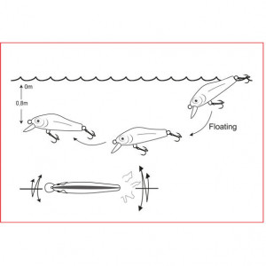 Vobler Cormoran Cor F1, carp, 3.5cm, 2g
