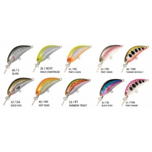 Vobler Hot Bean Area Sinking 4cm 3.5g Yamame Red Belly Rapture - Img 2