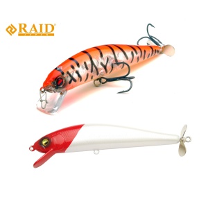 Vobler Raid Answer, Red Head, 10.7cm, 14g - Img 2