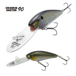 Vobler Tiemco Crankie Darter 90F, Ultra Baitfish, 7cm, 12g