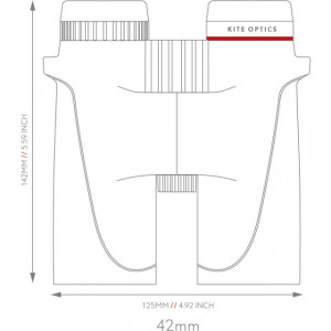 Binoclu Kite Optics Falco 8x42