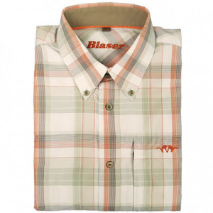 Camasa Blaser Rainer, carouri, maneca lunga