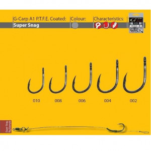 Carlige A1 G-CARP Snag PTFE 10buc/ plic Gamakatsu