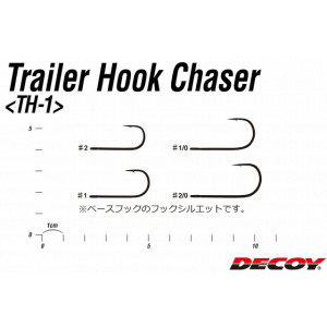 Carlige Decoy Trailer Hook Chaser, 5buc