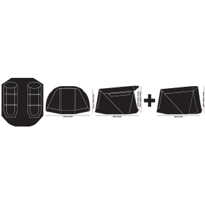 Cort Prologic Avenger Bivvy Overwrap, 144x295x300-335cm - Img 8
