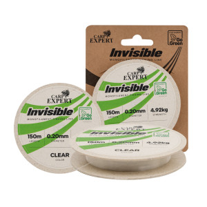 Fir Monofilament Carp Expert Invisible Go Green, Clear, 150m