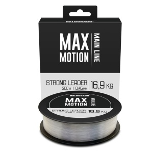 Fir Monofilament Haldorado Max Motion Strong Leader, Culoare Gri, 200m