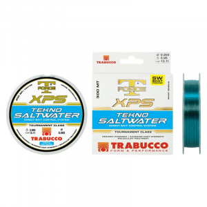 Fir Monofilament Trabucco T-Force XPS Tekno Saltwater, Blue Crystal, 300m