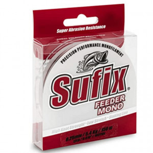 Fir Sufix Feeder Mono, Burgundy, 150m
