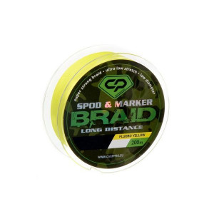 Fir textil Carp Pro Diamond Spod & Marker Braid, galben fluo, 200m - Img 2