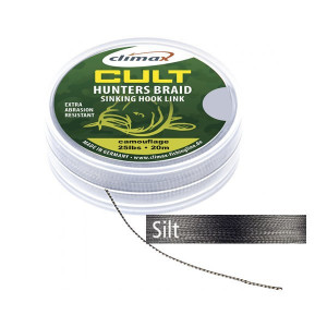 Fir Textil Climax Cult Huntersbraid Sinking Hooklink Silt, 20m