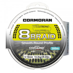 Fir Textil Cormoran CoraStrong 8Braid, Green, 300m