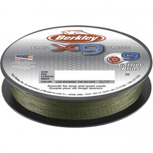Fir textil X9 Low Vis verde 150m Berkley - Img 1