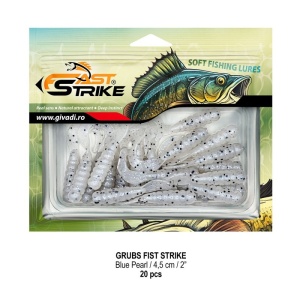 Grub Fast Strike, Blue Pearl, 4.5cm, 1.1g, 20buc/blister - Img 3