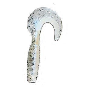 Grub Vibra Tail Light blue silver glitter 7cm/ 3.5g/ 10 buc/ plic Nomura