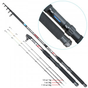 Lanseta Baracuda Balance Tele Feeder 3m, 10-40g, 6 tronsoane - Img 2