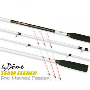 Lanseta By Dome Team Feeder Pro Method Feeder 350ML, 3.5m, 20-50g, 3+3 tronsoane