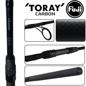 Lanseta Okuma 8K Carp, 3.66m, 3.00lbs, 2 tronsoane - Img 2