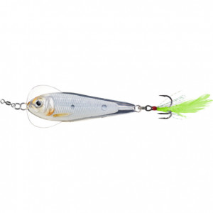 Lingura Oscilanta Live Target Flutter Shad Sinking, 5cm, 11g, Glow-Pearl