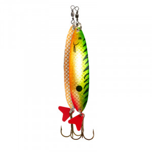Lingurita Oscilanta Dam Effzett Standard Slim, 8cm, 24g, Firetiger