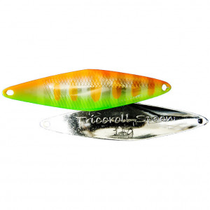 Lingurita Oscilanta Jackall Tricoroll, culoare Lime Yamame, 7.4cm, 19g