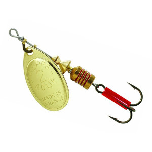 Lingurita Rotativa Aglia Gold nr.5, 13g, Blister Mepps - Img 2