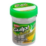 Naluca Gulp Alive Honey Worms White 2,5cm, 25buc Berkley - Img 2