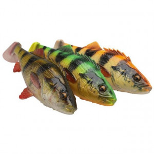 Naluca Savage Gear 4D Perch Shad, SS 01, 12.5cm, 23g - Img 2