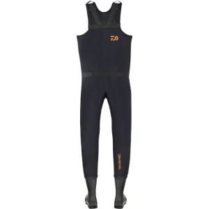 Salopeta neopren Daiwa D-Vec Waders Flex Black - Img 2