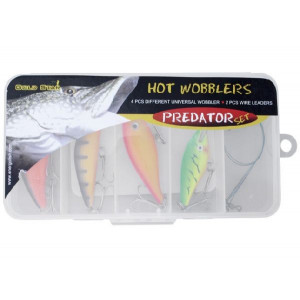 Set 4 voblere Hot + 2 strune Gold Star - Img 3