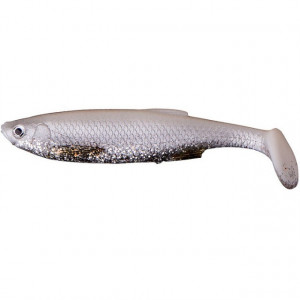 Shad 3D Bleak Paddle 8cm / 4g/ 5buc/plic/ White Silver Savage Gear