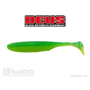 Shad Biwaa Deus Limetreuse, 5.1cm, 14buc/plic
