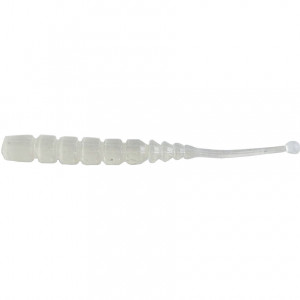 Shad Mustad Aji Ball Tail, 5cm, Clear Luminous Silver Glitter, 12buc/plic