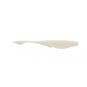 Shad Scorpitail Pearl White 10cm, 8buc/plic Biwaa