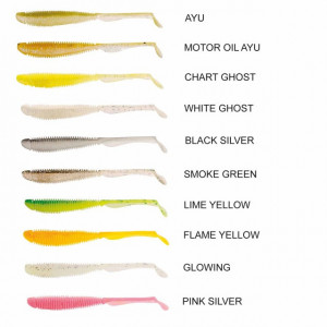 Shad Soul Shad Chartreuse Ghost 11.5cm 6buc/plic Rapture - Img 5